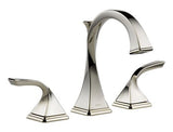 BRIZO VIRAGE TWO HANDLE WIDESPREAD LAVATORY FAUCET BRILLIANCE POLISHED NICKEL