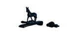 Dark Bronze Waterfall Horse Faucet Drinking or Standing Horse