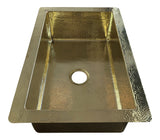 Brass Kitchen sink undermount deep