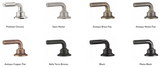 CLEARANCE California Faucets |Cabeza de ducha redonda|