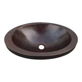 Helio lavabo cobre semi vessel