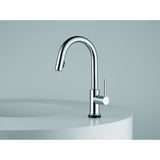 SOLNA SINGLE HANDLE SINGLE HOLE PULL-DOWN KITCHEN FAUCET