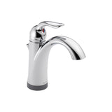 Delta Lahara® Llave para lavamanos de una manija con tecnología Touch2O.xt™